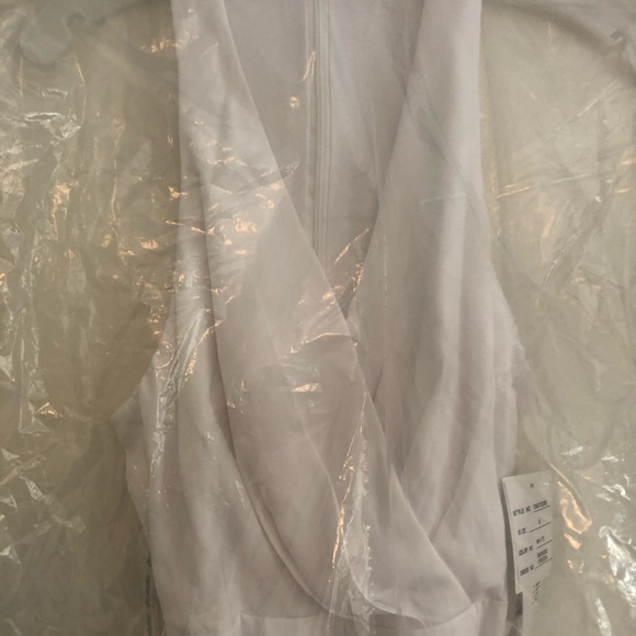 White Bridal Jumpsuit- David’s Bridal - Picture 5 of 5